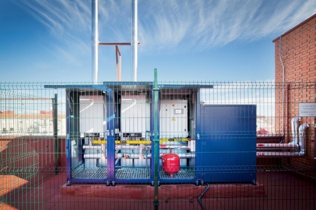 Instalación rooftop